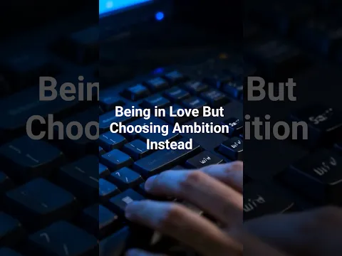 Being in Love But Choosing Ambition Instead | Official AI Music Short #aimusic #aisongs #shorts