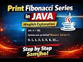 Fibonacci Series in Java Hinglish