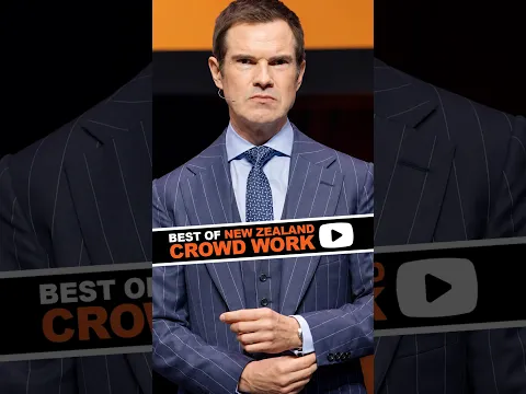 New Zealand heckle highlights! #jimmycarr #crowdwork #hecklers #standupcomedy