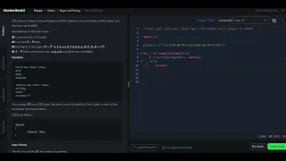 Hackerrank Python Solution Regex and Parsing - Hex Color Code