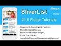 FLUTTER Tutorial - SLIVER LIST