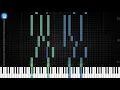 🎹 Little Women (Orchard House (Main Title)/Valley Of The Shadow), Synthesia Piano Tutorial