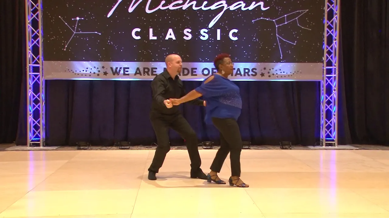 Michigan Classic 2018 Pro Am Novice Routine Joyce Fisher with Matt Auclair