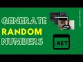 How to Use Random Numbers in Net