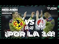 Summary and goals America 5 0-2 2 Atl San Luis Semifinals - AP2023 TUDN