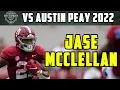 Jase McClellan Highlights vs Austin Peay 2022