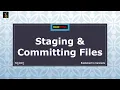 Do your first Commit in Git now Staging Committing Git Add Commit Git Workflow Kaliyona
