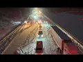 More than 100 cars stranded on I-85 in Kannapolis during heavy snow