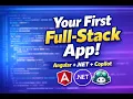 Angular NET API Tutorial with GitHub Copilot - Build Your First App Beginner Guide