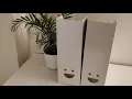 How to fold cardboard magazine file bills organizer TJABBA Ikea product