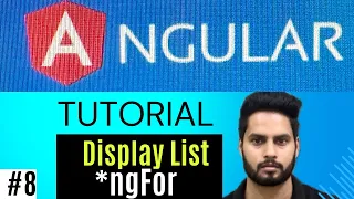 Display list Data in Angular Angular ngFor directive Angular tutorial beginner to advanced