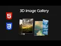 3D Image Gallery with HTML CSS only