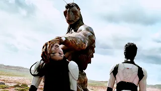 she turned into a moth and blew herself up to save everyone terraformars movie recap