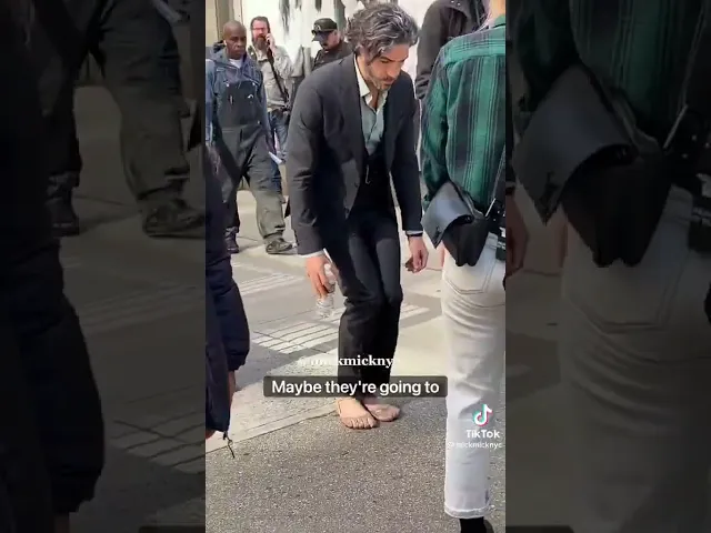 Madame Web - new footage from filming with Tahar Rahim (Ezekiel Sims aka new Spider-Man)