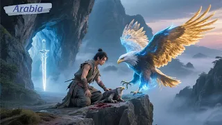 الشاب المبتور ينقذ النسر المقدس يجد السيف ويتقن فنون القتال الأسطورية 