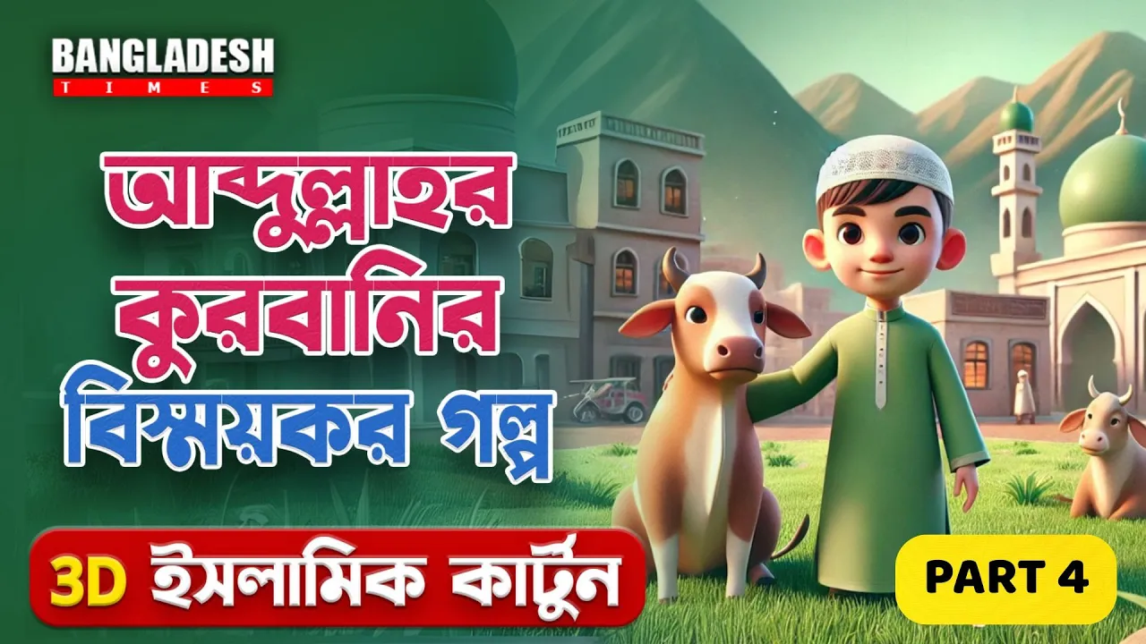 আব্দুল্লাহ কে জ-ই করার কাহিনী | প্রতিদিনের ইসলামিক কার্টুন