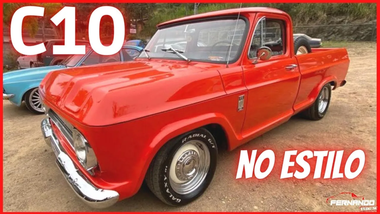 CHEVROLET C10 1976 "ESSA TÁ NO ESTILO"FORÇA NO 6 CILINDROS