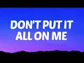 Noah Cyrus - Don't Put It All On Me (Lyrics) ft. Fleet Foxes