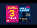 Download Lagu Birthday Countdown \u0026 “I’m Not a Scammer”
