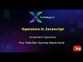 Operator In Javascript Arithmatic Operator Javascript Full Tutorial CodeXaTech