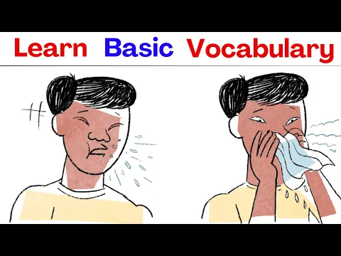 Learn Basic English Vocabulary -  Getting A Cold! (Comprehensible Input) A2