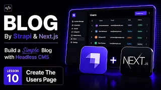 Simple Blog By Strapi & Next.js #10 - Create Users Page