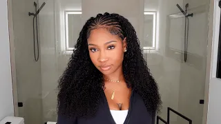 because every girl needs a half wig | easy hairstyle tutorials & installation | ft. curlsqueen