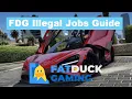 FatDuckGaming Drugs House Robbery and more FDG Illegal Jobs