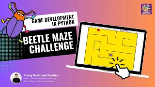 Python Game Tutorial Create a Beetle Maze Challenge from Scratch Coding for Beginners