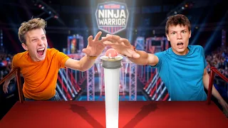 BROTHER VS BROTHER on AMERICAN NINJA WARRIOR!! reaction