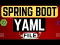9 MICROSERVICE How to Read the data from YAML file in Spring Boot Project API POTHI
