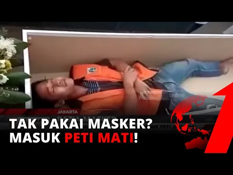 Waduh, Pelanggar Tak Pakai Masker di Jakarta Diberi Hukuman Masuk Peti Jenazah | tvOne
