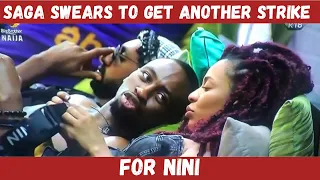 bbnaija 2021 saga swears to get another strike for nini