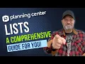 Mastering Planning Center People Lists Rules Conditions and Automations Explained