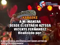 karaoke a mi manera desde el estadio azteca   vicente fernandez