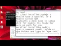 setting up node and nwjs on windows