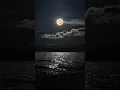 Download Lagu Suasana pantai di malam hari ketika bulan bersinar terang #short #nature #explore #beautifulview