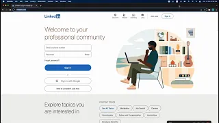 LinkedIn auto login - Python Selenium