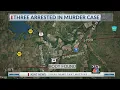 Junction City Police arrest three in shooting death