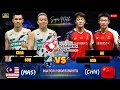 Download Lagu Super Match 🔴 Chia/Soh (MAS) vs He/Ren (CHN) Denmark Open badminton