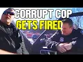 This Cop Got FIRED Immediately After This Stop