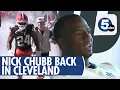 Nick Chubb shares recovery story from 2023 knee injury in Cleveland