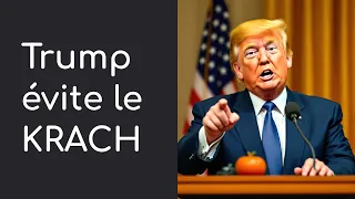 Donald Trump vient d'éviter le pire KRACH de l'histoire ! Mais pour combien de temps ?