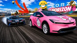 Je DETRUIS TOUT FORZA HORIZON 6 avec cette voiture RIDICULE 😂(+ JACKPOT SUPER TIRAGE)