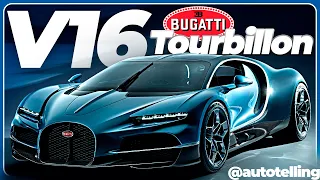 Bugatti TOURBILLON V16: Tudo que você PRECISA saber @autotellingnews