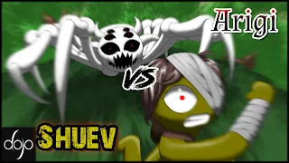 Shue vs Arigi | DOJO DUEL| (animated by: JerryIsNotGreat)