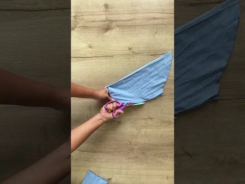 ♻ Transformar CAMISA de Hombre en Blusa de Mujer ✂ 👕➡👗 IDEA to RECYCLE OLD T-SHIRTS, Ropa #diy