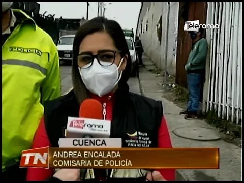 Comisaría de policía realiza operativo de control en el sector de la feria libre