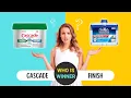 Finish vs Cascade Dishwasher Cleaner - Which One Cleans Better