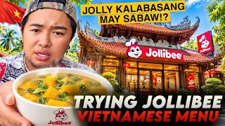 TRYING UNIQUE MENU OF JOLLIBEE IN VIETNAM π»π³